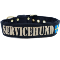 tjänstehundshalsband från voffsing collection - servicehund
