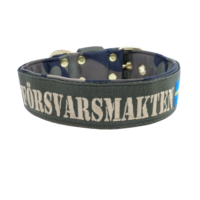 tjänstehundshalsband från voffsing collection - liggande - förvarsmakten