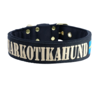 tjänstehundshalsband från voffsing collection liggande, - narkotikahund