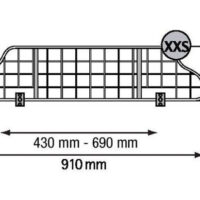 Alternative view of Kleinmetall Hund-/Lastgaller BMW X2 F39 2018-2023