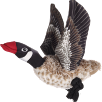 Flamingo - Flygande gås i plysch