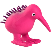 Alternative view of Kiwi Walker - Kiwifågel i latex -Rosa - 10cm